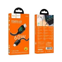 Кабель HOCO Type-C для Type-C Mundo charging data cable U146 |1.2m, 60W| - мініатюра 2