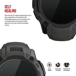 Гідрогелева плівка на годинники Garmin Instinct 2X Solar ArmorStandart захисна плівка для смарт годинників прозора (ARM85998) - мініатюра 3