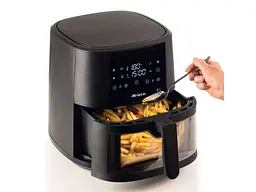 Мультипіч (аерофритюрниця) Ariete ad aria 9L con vetro Nero 4630/00 - мініатюра 3