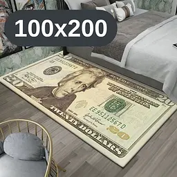Стильний та зносостійкий килим для дому "20 доларів" 100х200 KT8000506