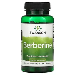 Берберин Berberine 400 mg 60 капсул Swanson vit0006510