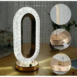 Кришталева настільна лампа  XPRO O-lamp з регульованою яскравістю (43715-_209) - мініатюра 2