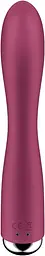 Вібратор-кролик Satisfyer Spinning Rabbit 1 20 см бордовий - мініатюра 4