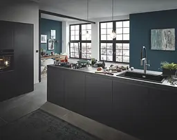 Кухонна мийка Grohe K700 из композита 31652AP0, Чорний матовий - мініатюра 3
