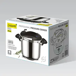 Каструля-скороварка Maestro MR-2901 6 л 22 см срібляста - мініатюра 4