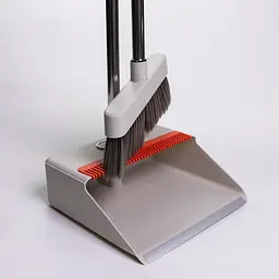 Набір для прибирання віник+совок, сірий Yiwu HP-35015-70G - мініатюра 4