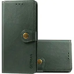 Чохол-книжка GETMAN Gallant Cover Case для Xiaomi Redmi 12C/11A Green [84404] - мініатюра 1