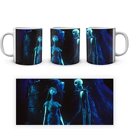 Кухоль GeekLand The Nightmare before Christmas Жах перед Різдвом NBC 08 330 мл білий - мініатюра 4