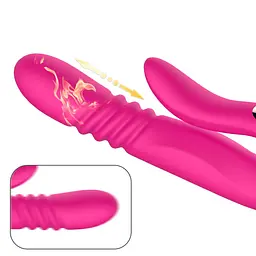 Вібратор B - Series Cute Deluxe Twirling Vibrating Thruster, 23 см (рожевий) - мініатюра 12