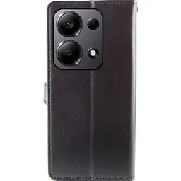 Чохол-книжка GETMAN Gallant Case для Redmi Note 13 Pro 4G Black [105397] - мініатюра 2