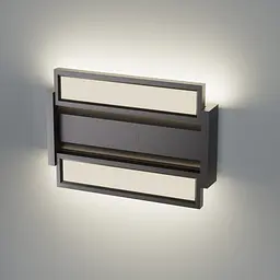 LED світильник настінний з сенсором Videx WL01, 12W 2800-4000-6000K чорний (28723-000) - мініатюра 3