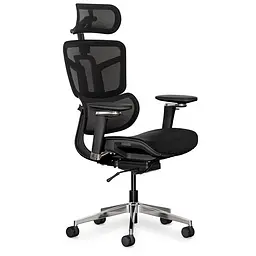 Кресло Mealux S4 Air Black (арт. HF-S4 M/B)