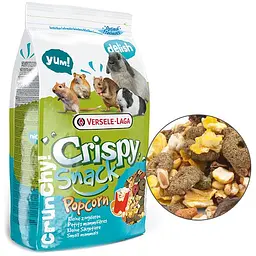 Додатковий корм Versele-Laga Crispy Snack Popcorn Верселе-Лага Снек Попкорн ласощі для гризунів 650 г (617304)