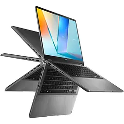 Ноутбук ASUS Vivobook 14 Flip TP3407SA Ultra 5 226V la 45GHz, 14'', сенсорний, 16GB LPDDR5x, 1TB - мініатюра 3