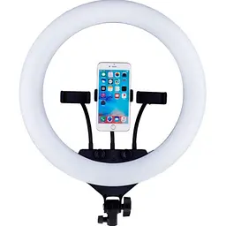 Кільцева LED лампа DK RGB 45 см MJ-45 + Remote + 3 Holders [110248] - мініатюра 2
