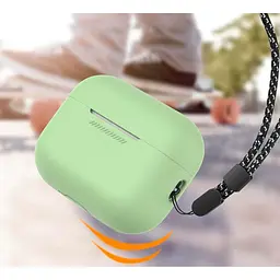 Чохол AhaStyle Colorful Silicone Case для AirPods Pro 2 Avocado Green [CP-187-2-C-AG] [133832] - мініатюра 6
