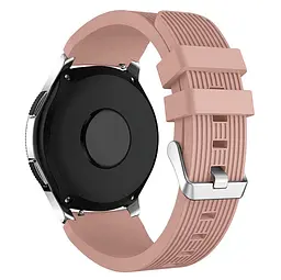 Силіконовий ремінець Watchbands Galaxy для Samsung Gear S3 Samsung Galaxy Watch 46mm - бежевий (WB001GALAXYBEIGE) - мініатюра 3