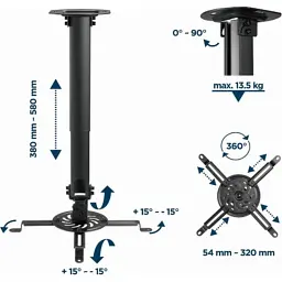 Кронштейн до проектора Gembird CM-B-01 - мініатюра 10