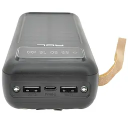 Повербанк Powerbank ACL PW61 30000mAh Solar Type-C/Lighting/Micro-USB Black - мініатюра 3