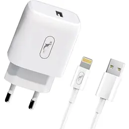 Зарядний пристрій Sky Dolphin SC22EL 1USB 2.1A White MZP-000158 кабель Lightning