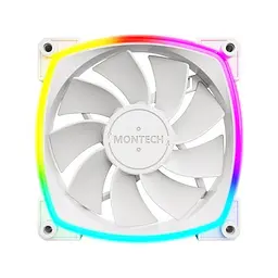 Корпусний вентилятор 120MM RX120 PWM WHITE MONTECH - мініатюра 2
