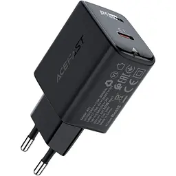 Зарядное устройство Acefast Model A21 USB-C PD30W Max GaN Gharger 3A Black