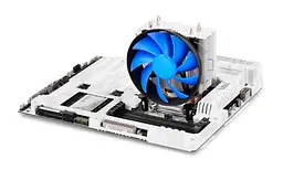 Кулер для процесора GAMMAXX 300, алюміній/мідь, 1x120 мм, для Intel 115x/1200/1366 Deepcool teh0027810 - мініатюра 7