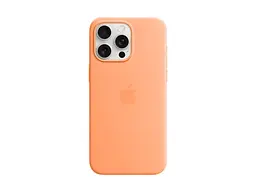 Чохол для смартфона Apple iPhone 15 Pro Max Silicone Case with MagSafe - Orange Sorbet (MT1W3)