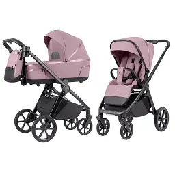 Коляска універсальна CARRELLO Omega CRL-6540/1 Galaxy Pink (2in1) + adapters /1/