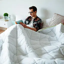 Ковдра дитяча MirSon EcoSilk №001  антиалергенна літня 110x140 см біла (8062484) - мініатюра 8