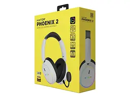Ігрова гарнітура Hator Phoenix 2 Wireless White (ESH41) - мініатюра 8
