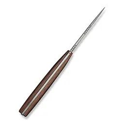 Ніж фіксований кишеньковий Civivi High Grass Field Knife (7,4 см) 14C28N / Wood дерево з чохлом - мініатюра 3