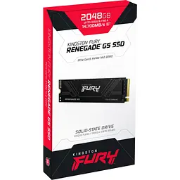 Накопичувач SSD M.2 2280 2TB FURY Renegade G5 Kingston (SFYR2S/2T0) - мініатюра 4