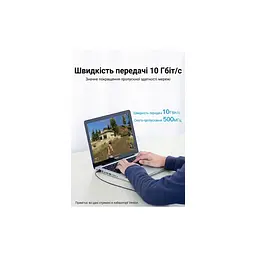 Патч-корд Vention 0.5 м, UTP Cat. 6A RJ-45 тонкий чорний (IBIBD) - мініатюра 5