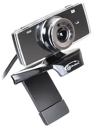 Web камера Gemix F9 Black, 1.3 Mpx, 640x480, USB 2.0, вбудований мікрофон (F9 Black)