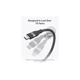 Кабель для передачи данных Anker USB-C to USB-C 240W braided 1.8m (A82E2H11) - миниатюра 3