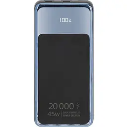 Павербанк Rivacase Black-blue 20 000 mAh / 45 Вт (VA1075) - мініатюра 2