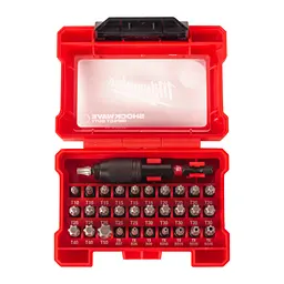 Набір біт SHOCKWAVE MILWAUKEE TORX, (32 шт) пластиковий кейс