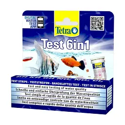Набір індикаторних тестів для води Tetra Test 6in1 10 шт