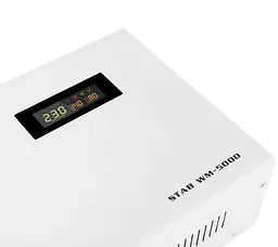 Стабілізатор напруги Real-EL Stab WM-5000 4000 Вт (EL122400014) - мініатюра 8
