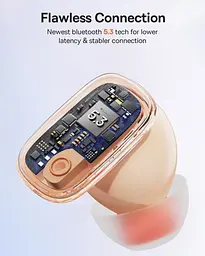 Бездротові навушники Baseus AirNora 2 True Wireless Earphones Gradient помаранчеві (NGTW320207) - мініатюра 6