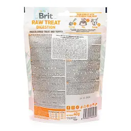 Ласощі для собак Brit Raw Treat freeze-dried Digestion для травлення, курка, 40 г - мініатюра 3