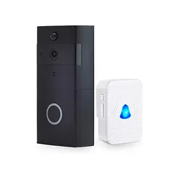 Дверний WiFi дзвінок 2Mp Light Vision VLC-01IVP Black з ІЧ-датчиком руху (75-00078)