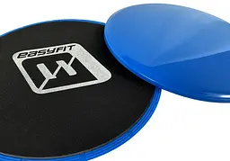 Диски для глайдингу EasyFit сині (пара) - мініатюра 2