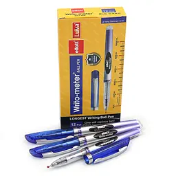 Набор масляных ручек Ellott Writo-meter синие 10 км, 12 шт. 8048ET-BL