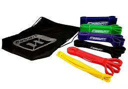 Гумові петлі EasyFit: набір 1-110 кг (6 шт) (EF-1116s) - мініатюра 1