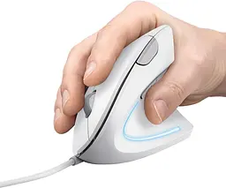 Комп'ютерна миша Trust Verto Ergonomic USB-A білий teh0013975 - мініатюра 2