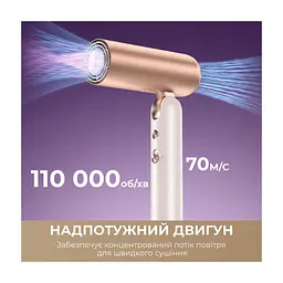 Фен Dreame Pocket Ultra AHD52 Rosy White (AHD52-RWH) - мініатюра 9