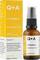 Освітлювальна сироватка для обличчя Q+A Vitamin C Brightening Serum 30 мл - мініатюра 2
