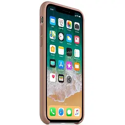 Чохол-накладка Toto Silicone Case Apple iPhone X/XS Cocoa - мініатюра 3